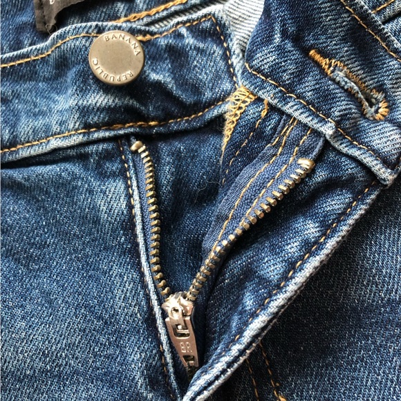 Banana Republic Premium Denim High Rise Short Size 27 - Picture 8 of 9